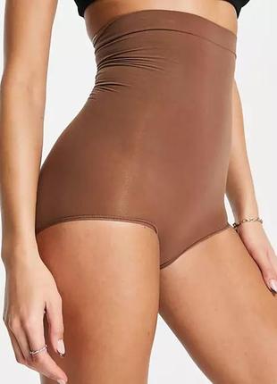Spanx моделирующее, корректирующее нижнее белье higher power panties collection 2746 коричневый