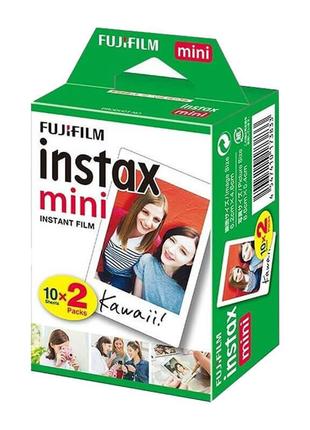 Фотоплівка fujifilm instax mini eu 2 glossy (картриджі 54х86мм 2х10шт)