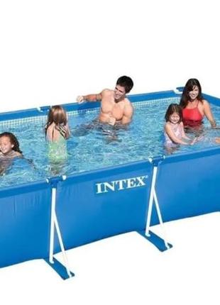 Intex бассейн каркасный 28273 np 450х220х84 см, 7127 л., для детей от 6-ти лет, в коробке2 фото