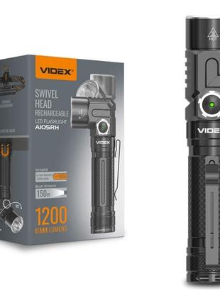 Портативний світлодіодний ліхтарик videx vlf-a105rh 1200lm 5000k