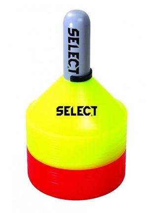 Набір маркерів select marker set 24 шт (231) жовтий/черв, 7 см