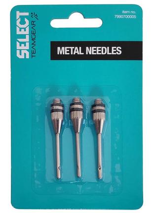 Набір голок 3 шт select needle універсальний w/adaptor (001), срібло