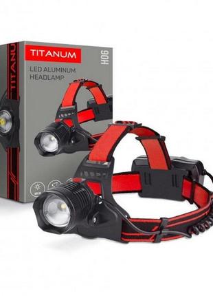 Налобный светодиодный фонарик titanum tlf-h06 800lm 6500k