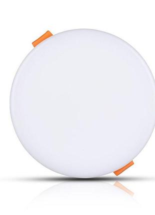 Led панель універсальна кругла 6500к 24 вт  2050 лм