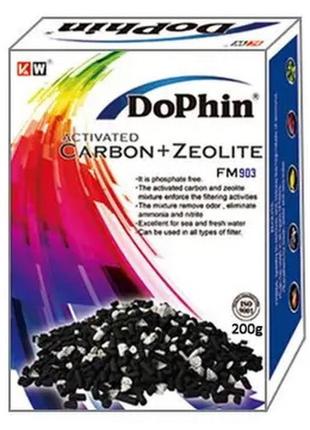 Вкладыш в фильтр dophin уголь и цеолит 200 гр