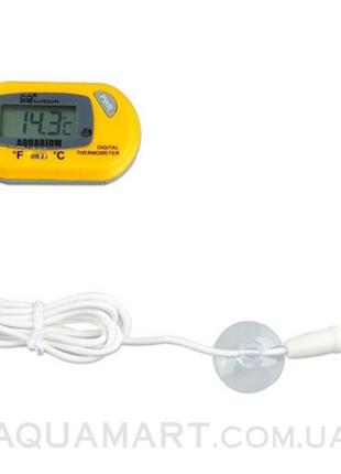 Термометр sunsun wdj-04 с выносным датчиком температуры