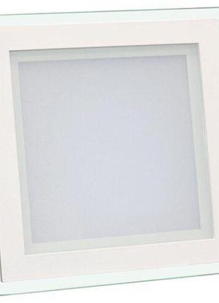 Светильник светодиодный biom gl-s6 ww 6вт квадратный теплый белый (lf-6)