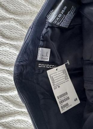 H&m спідниця еко-шкіра 4