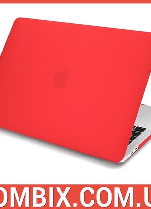 Чохол для макбук apple macbook air 13" case (червоний)