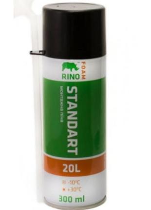 Всесезонная монтажная пена rino standart rf-300