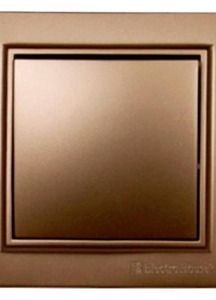 Выключатель роскошно золотой enzo ip22