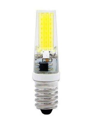 Светодиодная лампа biom 2508 5w e14 4500k ac220 silicon