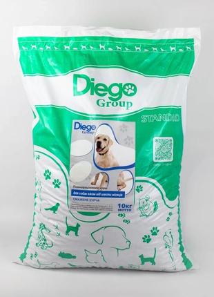 Корм для собак diego group стандарт с курицей 10 кг