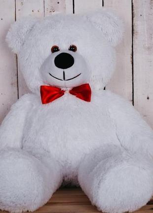 Плюшевый медведь джимми 90 см белый (yk0022)