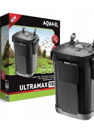 Aquael ultramax 1500 - внешний фильтр для аквариумов от 250 до 450 л.