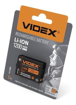 Аккумулятор videx li-ion vlf-b12 (защита) 1200mah 1шт blister