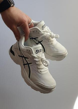 Крутезные кроссовки asics gel - flux 4 •white black•