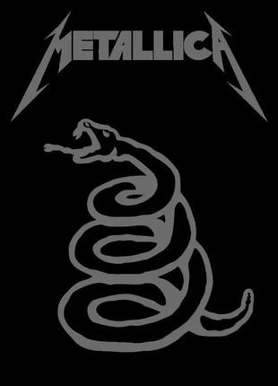 Плакат metallica snake (black album)
