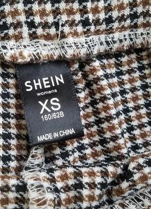 Штани в клітинку shein