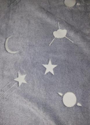 Ковдра світиться у темряві magic blanket для дітей3 фото