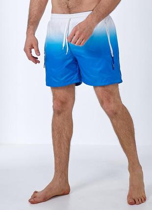 Чоловічі пляжні шорти з плащової тканини з підкладкою, розміри від 48 до 56