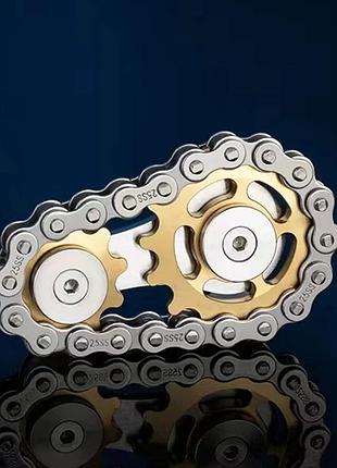 Металлический спиннер антистресс spinner, игрушка для снятия стресса и расслабления ddf 70r-2