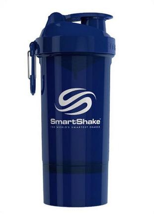 Шейкер smartshake original2go one 800 мл синій