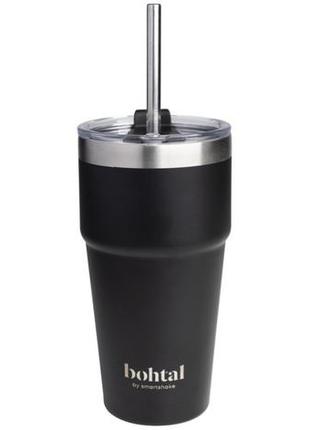 Термостакан smartshake bohtal insulated travel mug 600 ml black