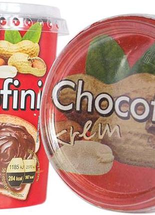 Паста chocofini krem с шоколадно-арахисовым вкусом 400 г (4820186340211)
