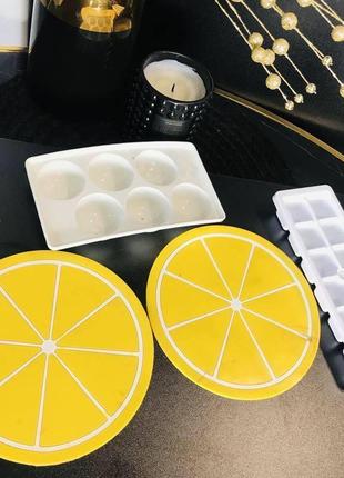 Набір силікованих підставок і формочки для льоду та яєць