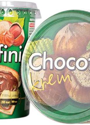 Паста chocofini krem с шоколадно-ореховым вкусом 400 г (4820186340143)