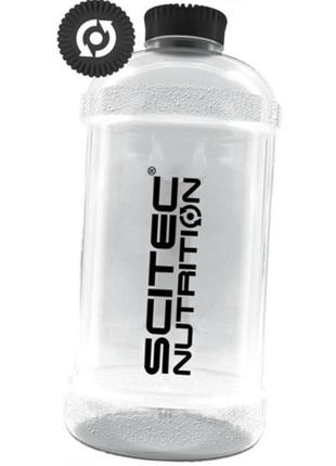 Пляшка для води scitec nutrition gallon scitec nutrition 2 l opal white