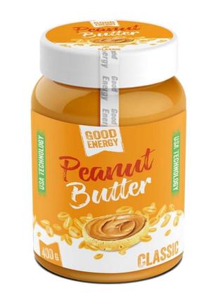 Арахисовая паста good energy peanut butter 400 g classic