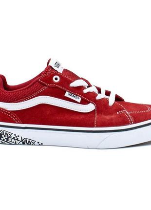 Детские кеды тениски vans filmore 30 размер red