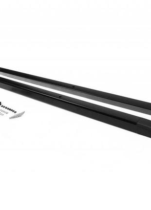 Рейлинги ford custom 2013- короткая база черные интегрированные flush type erkul