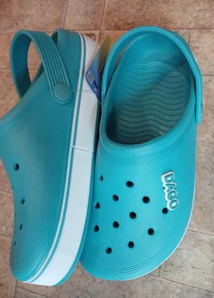 Крокси жіночі/ підліткові сині, dago розміри 37-41.
