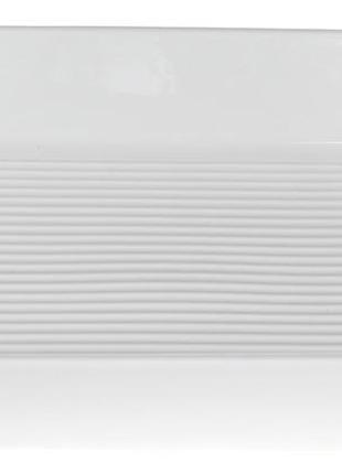 Форма для випікання ainsley порцелянова 35.5х22.7х6.3 см з ручками (біла)