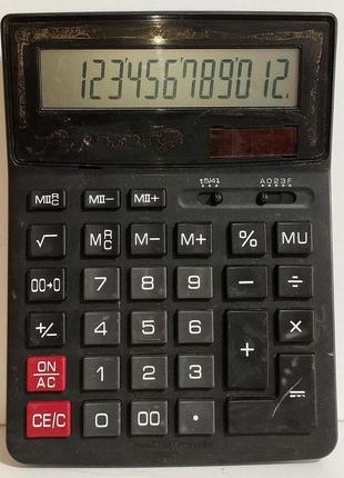 Калькулятор citizen sdc-400 12 розрядів. у робочому стані.