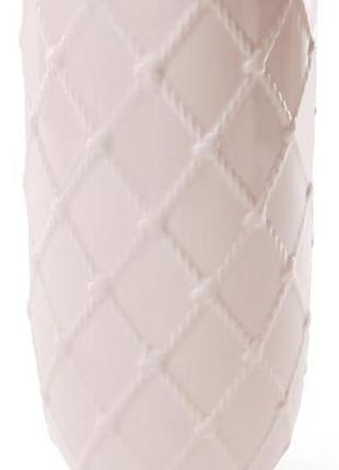 Ваза керамическая "розовая сетка" 25.8см