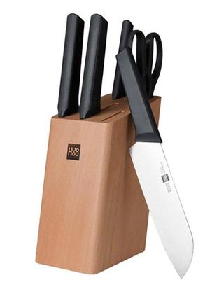 Набір ножів з 6 предметів xiaomi huohou hot youth set of 6 stainless steel