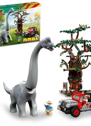 Конструктор lego jurassic park відкриття брахіозавра