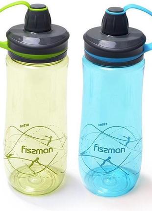 Пляшка для води fissman skier 1200 мл, пластик