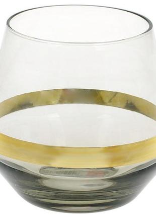 Набір 4 склянки etoile 500 мл, димчастий сірий