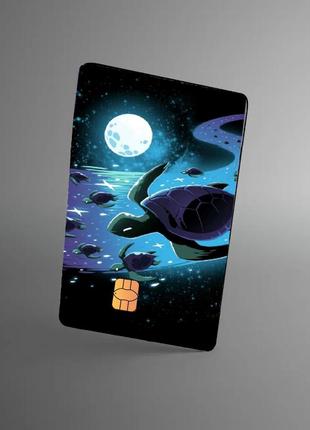 Наклейка на банковскую карту стикер на банківську картку
