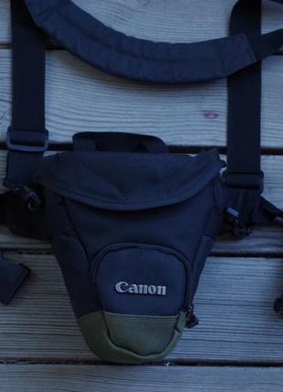 Фото сумка  с ремнем и поясом canon