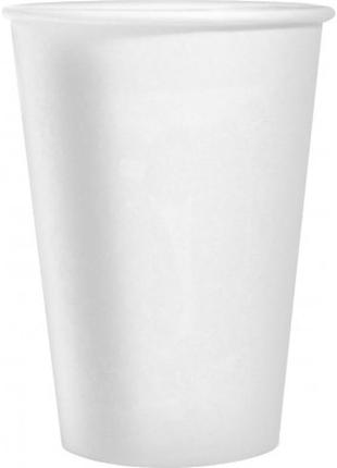 Склянки одноразові pro service паперові білі 250 мл 50 шт. (4823071630077)