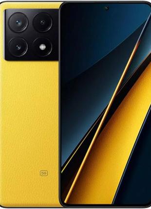Мобильный телефон xiaomi poco x6 pro 5g 12/512gb yellow (1020842)