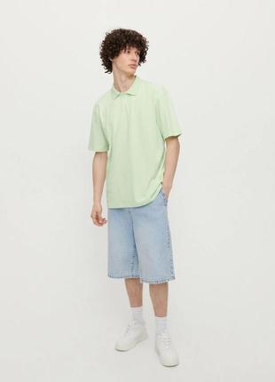 Чоловіча футболка поло оверсайз