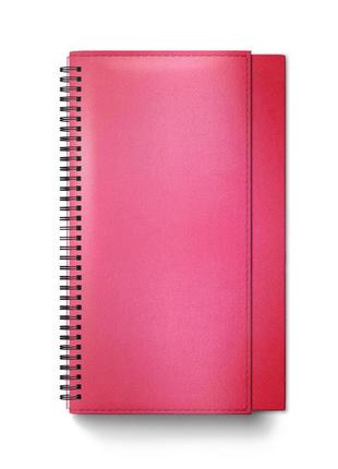 Планінг недатований аркуш, 325*115 мм, 128 сторінок, червоний (1в2947)