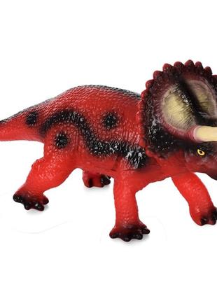Фігурка ігрова динозавр трицератопс by168-983-984-8 зі звуком